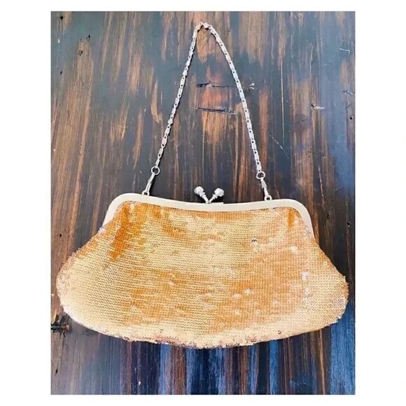 Reversable Sequin Crossbody Clutch - Picture 2 of 5